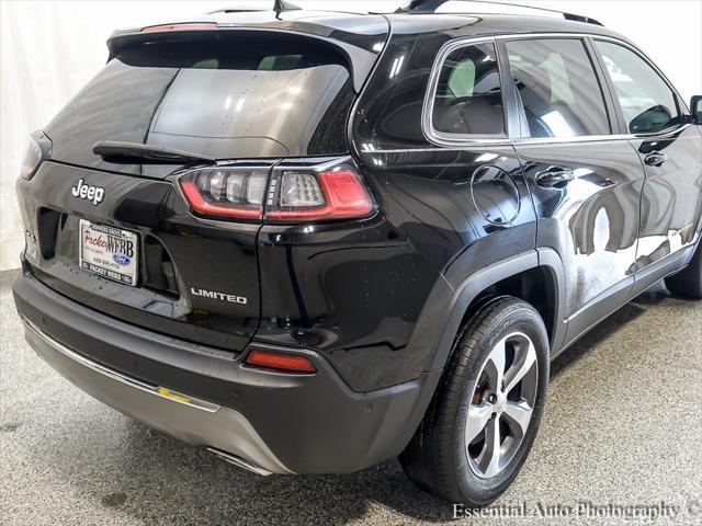 used 2021 Jeep Cherokee car, priced at $27,094