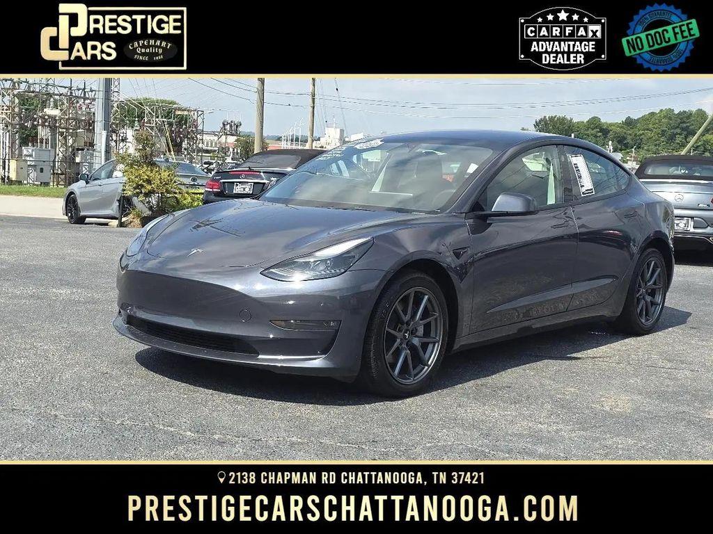 used 2023 Tesla Model 3 car, priced at $27,700