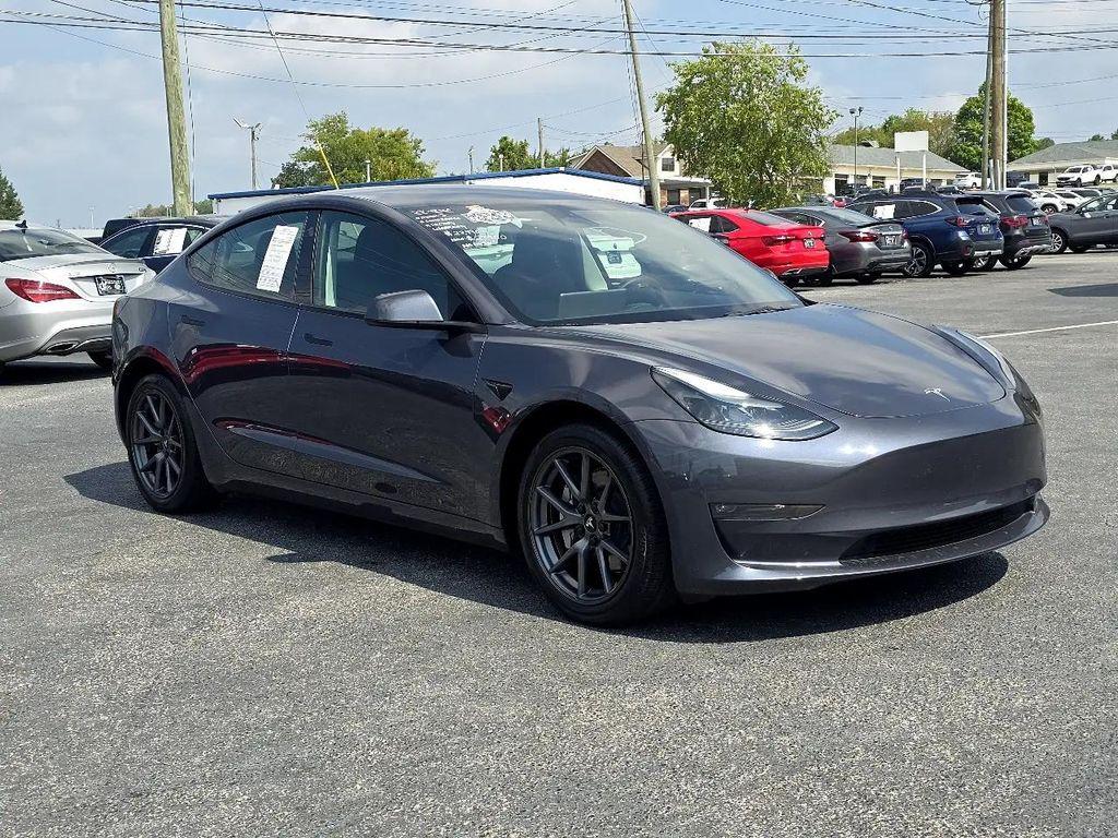 used 2023 Tesla Model 3 car, priced at $27,700