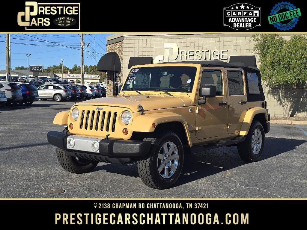 used 2013 Jeep Wrangler Unlimited car, priced at $12,990