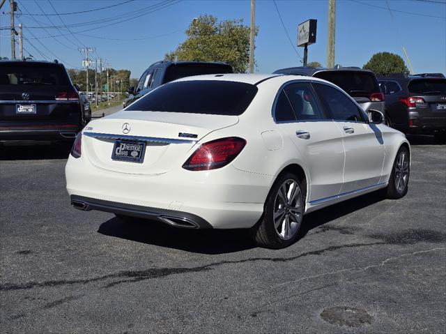 used 2019 Mercedes-Benz C-Class car, priced at $24,990