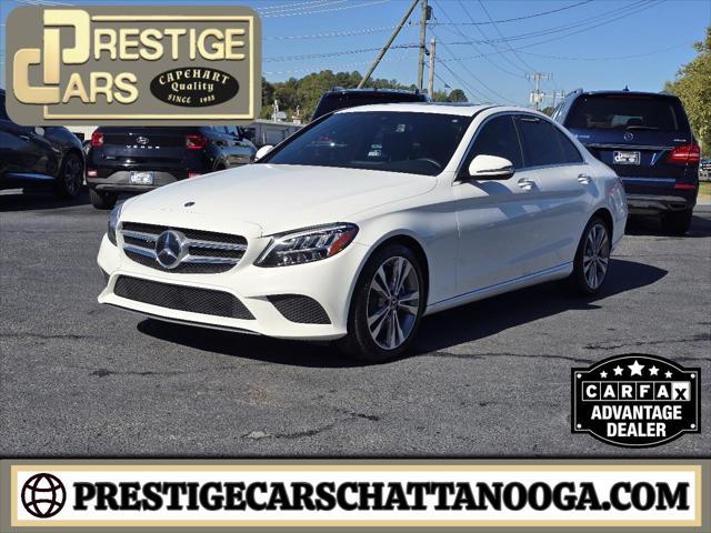 used 2019 Mercedes-Benz C-Class car, priced at $24,990