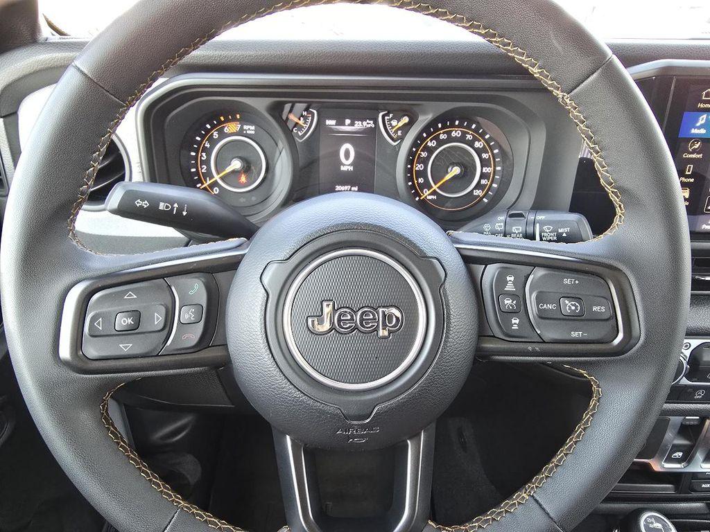 used 2024 Jeep Wrangler car, priced at $33,500