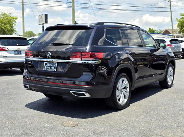 used 2021 Volkswagen Atlas car, priced at $24,995