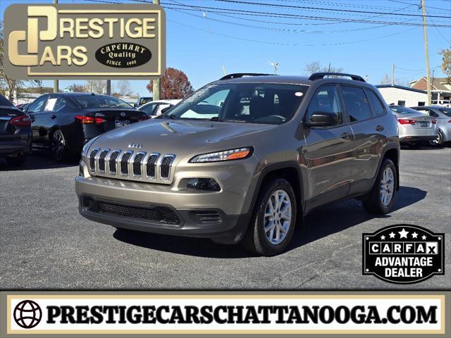 used 2017 Jeep Cherokee car, priced at $12,990