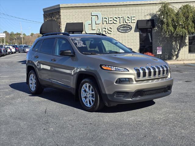 used 2017 Jeep Cherokee car, priced at $12,990