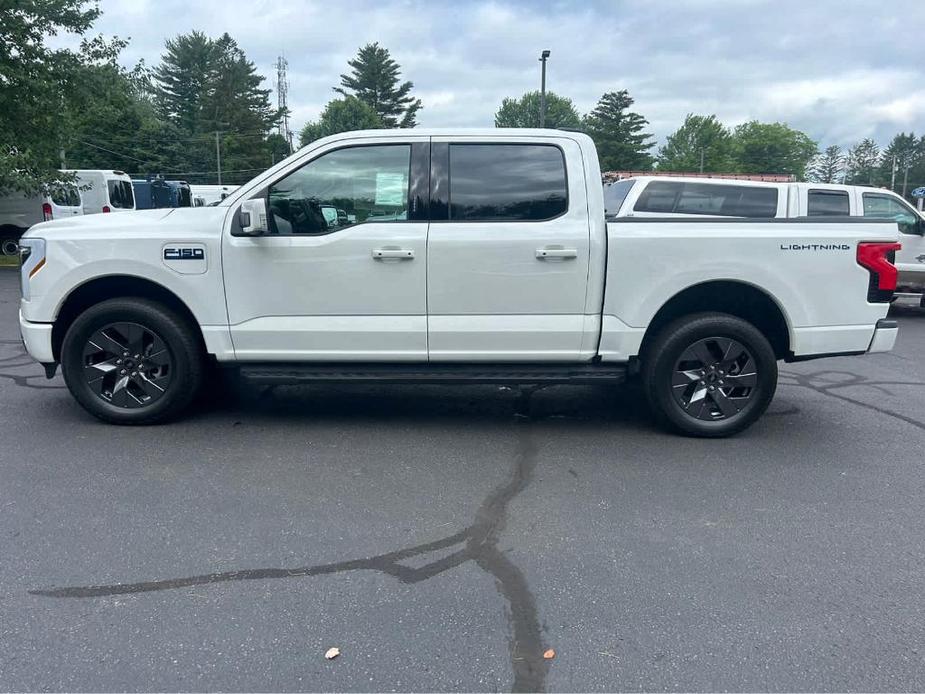 new 2024 Ford F-150 Lightning car, priced at $75,990