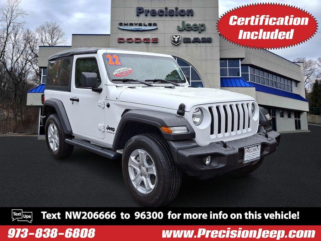 used 2022 Jeep Wrangler car, priced at $28,922