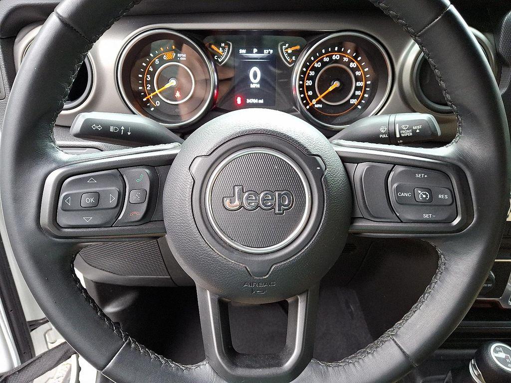 used 2022 Jeep Wrangler car, priced at $28,922