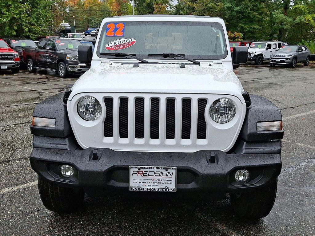 used 2022 Jeep Wrangler car, priced at $28,922