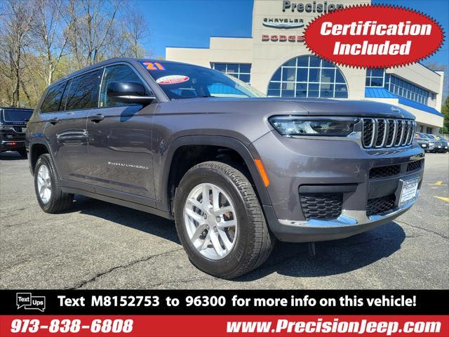 used 2021 Jeep Grand Cherokee L car, priced at $35,211