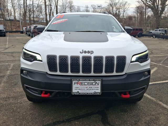 used 2021 Jeep Cherokee car, priced at $22,521