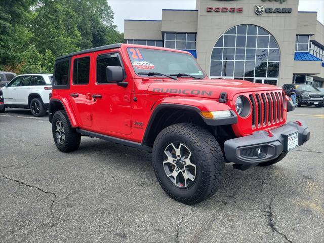 used 2021 Jeep Wrangler Unlimited car, priced at $38,991