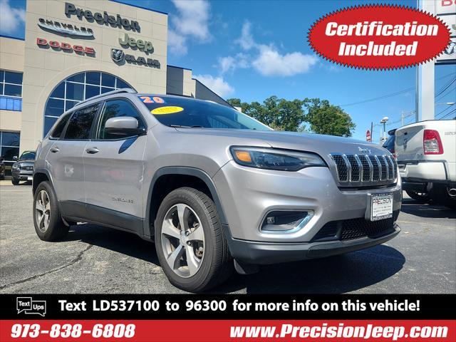 used 2020 Jeep Cherokee car, priced at $20,880
