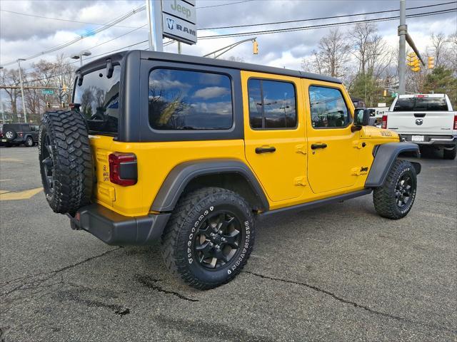 used 2021 Jeep Wrangler car, priced at $35,391