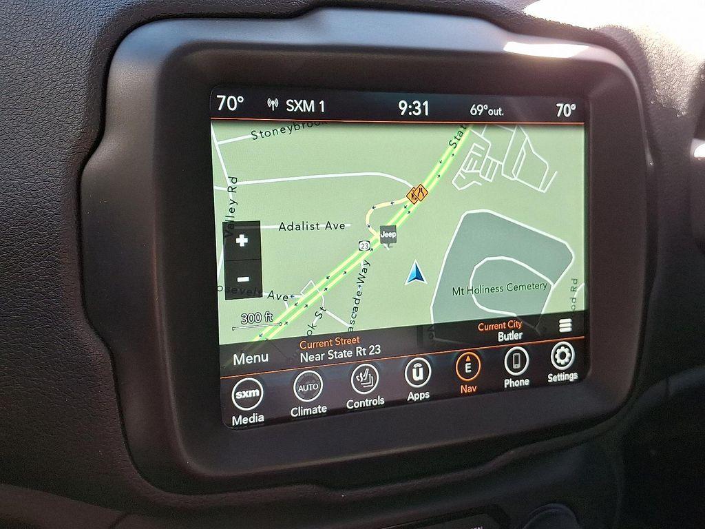 used 2021 Jeep Renegade car, priced at $19,521