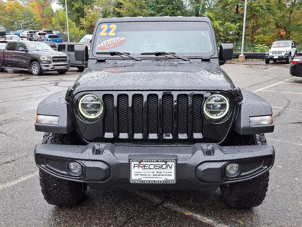 used 2022 Jeep Wrangler car, priced at $36,932
