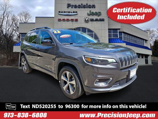 used 2022 Jeep Cherokee car, priced at $29,922
