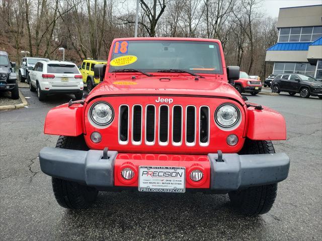 used 2018 Jeep Wrangler JK Unlimited car, priced at $26,358