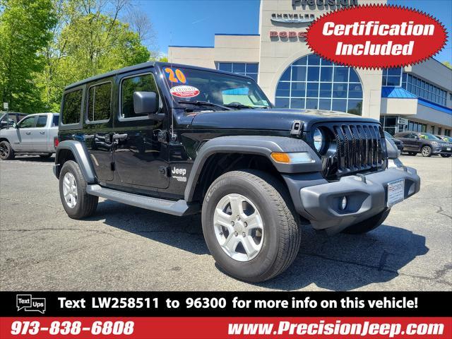used 2020 Jeep Wrangler Unlimited car, priced at $32,915