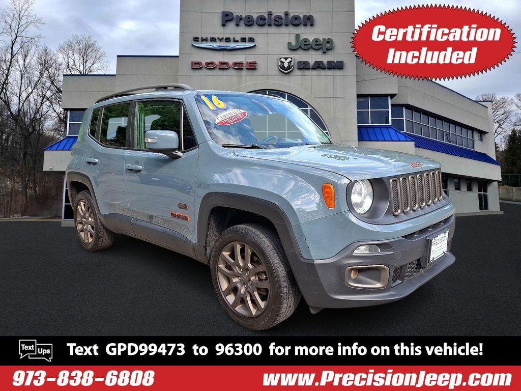 used 2016 Jeep Renegade car, priced at $11,820