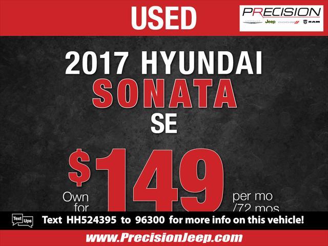 used 2017 Hyundai Sonata car, priced at $9,997