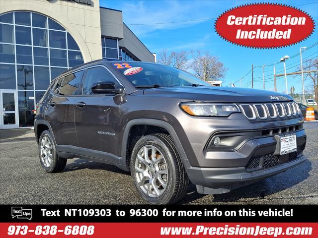 used 2022 Jeep Compass car, priced at $23,782