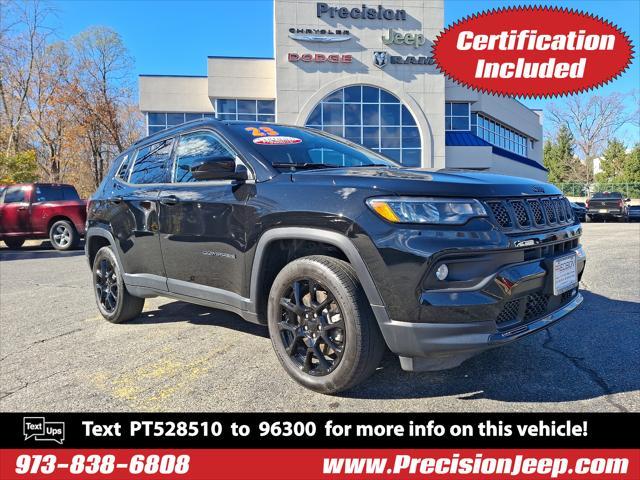 used 2023 Jeep Compass car, priced at $24,923