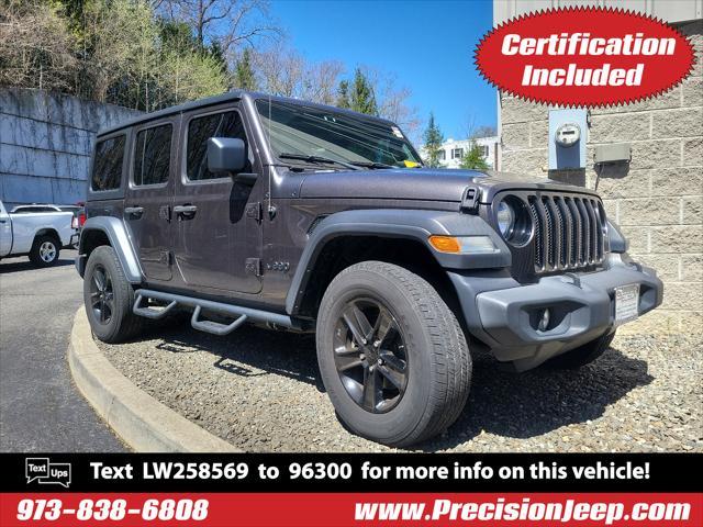 used 2020 Jeep Wrangler Unlimited car, priced at $33,820