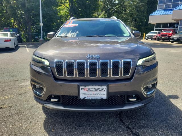 used 2021 Jeep Cherokee car, priced at $24,781