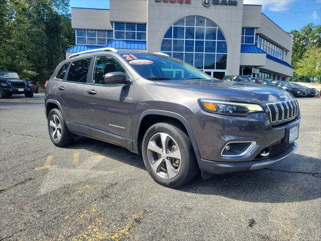 used 2021 Jeep Cherokee car, priced at $24,781