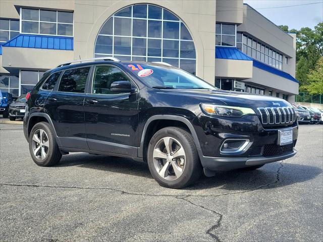 used 2021 Jeep Cherokee car, priced at $25,991