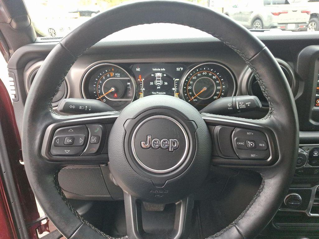 used 2021 Jeep Wrangler Unlimited car, priced at $29,821