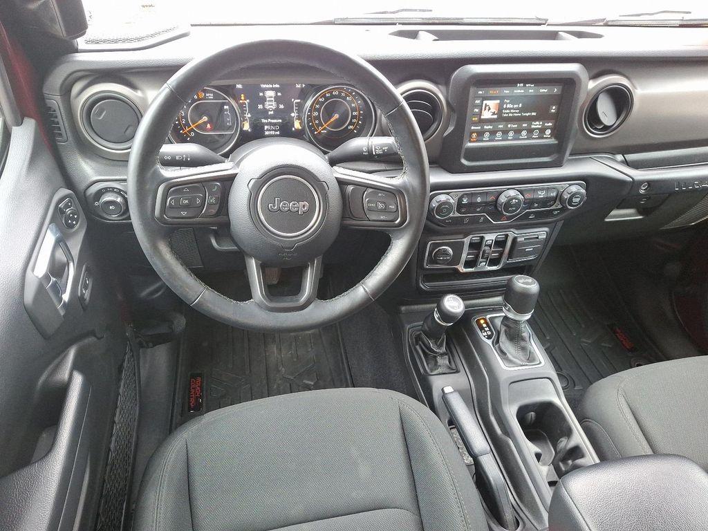 used 2021 Jeep Wrangler Unlimited car, priced at $29,821