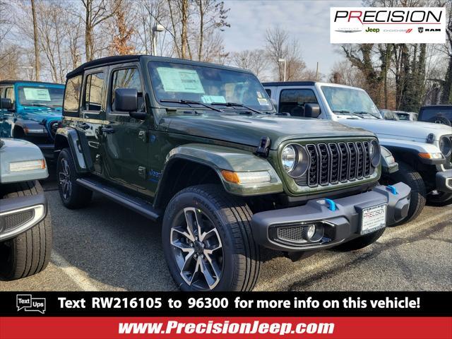 new 2024 Jeep Wrangler 4xe car, priced at $53,850