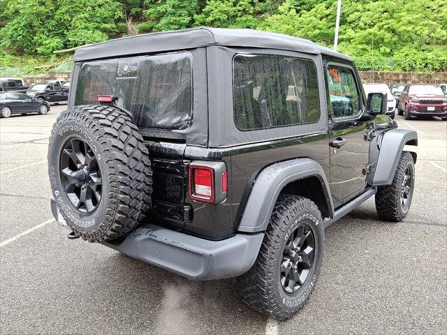 used 2021 Jeep Wrangler car, priced at $31,511