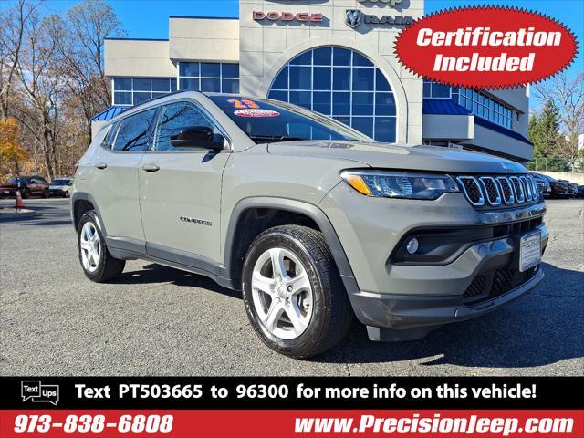 used 2023 Jeep Compass car, priced at $25,923