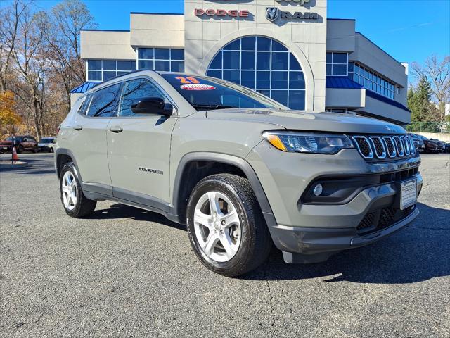 used 2023 Jeep Compass car, priced at $23,993