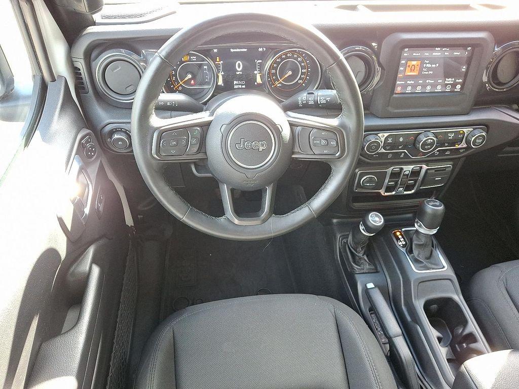 used 2021 Jeep Wrangler Unlimited car, priced at $34,921