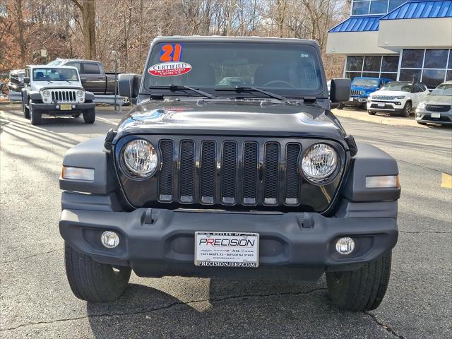 used 2021 Jeep Wrangler Unlimited car, priced at $32,681