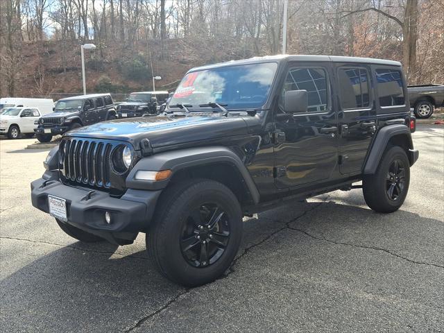 used 2021 Jeep Wrangler Unlimited car, priced at $32,681