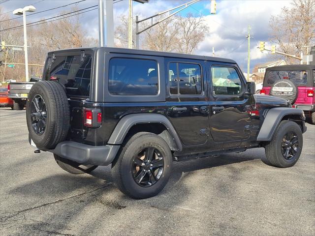 used 2021 Jeep Wrangler Unlimited car, priced at $32,681