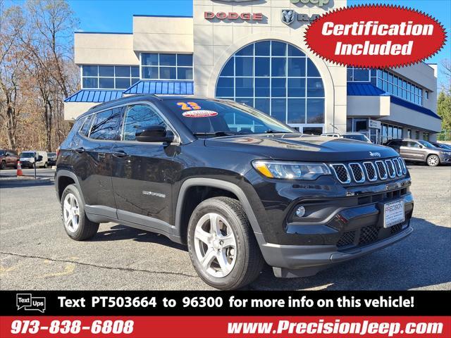 used 2023 Jeep Compass car, priced at $25,923