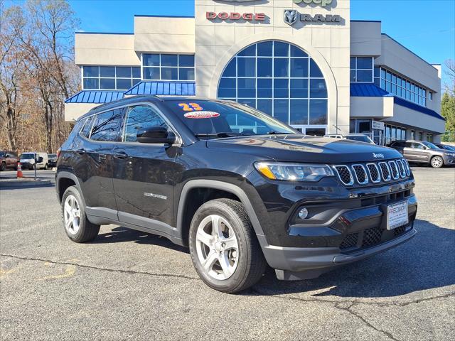 used 2023 Jeep Compass car, priced at $23,993