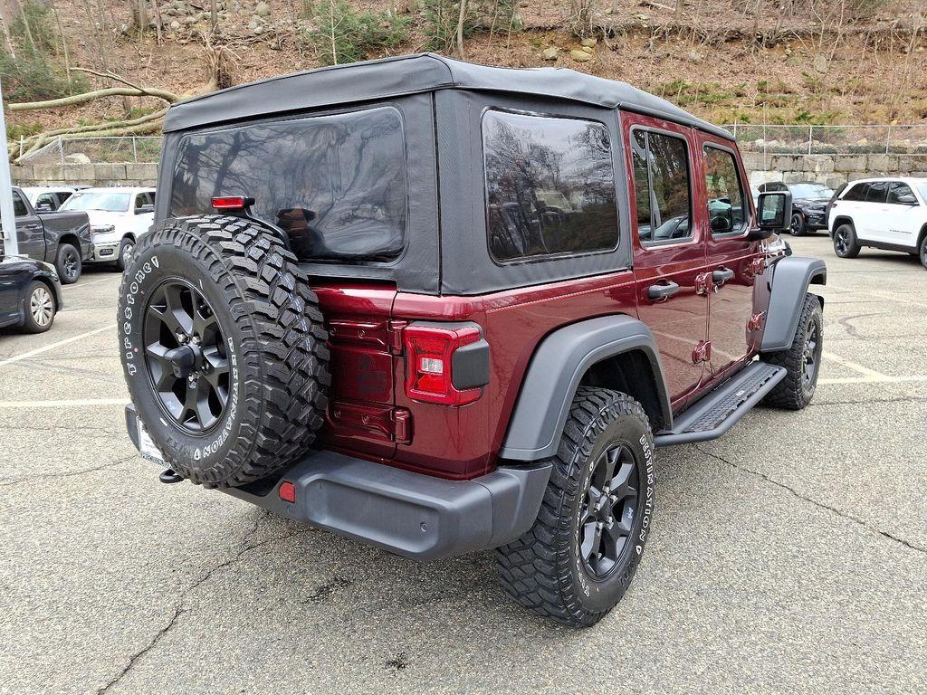 used 2021 Jeep Wrangler car, priced at $32,721