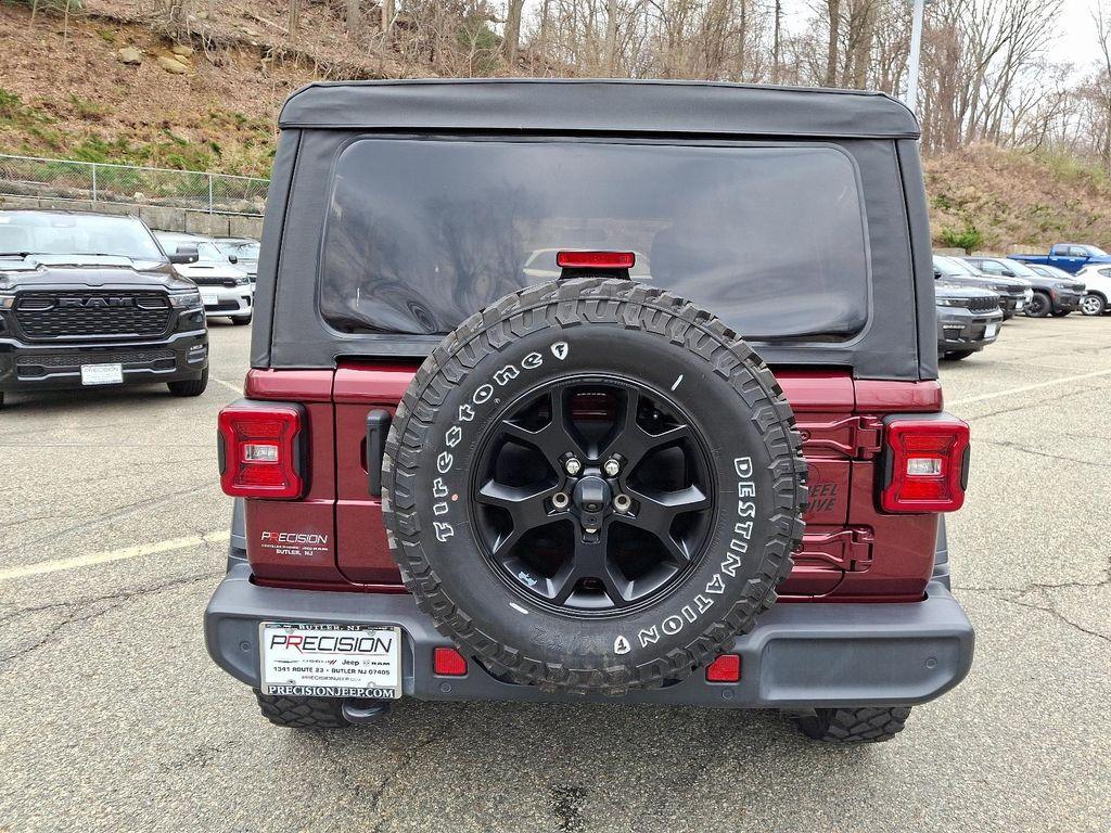 used 2021 Jeep Wrangler car, priced at $32,721