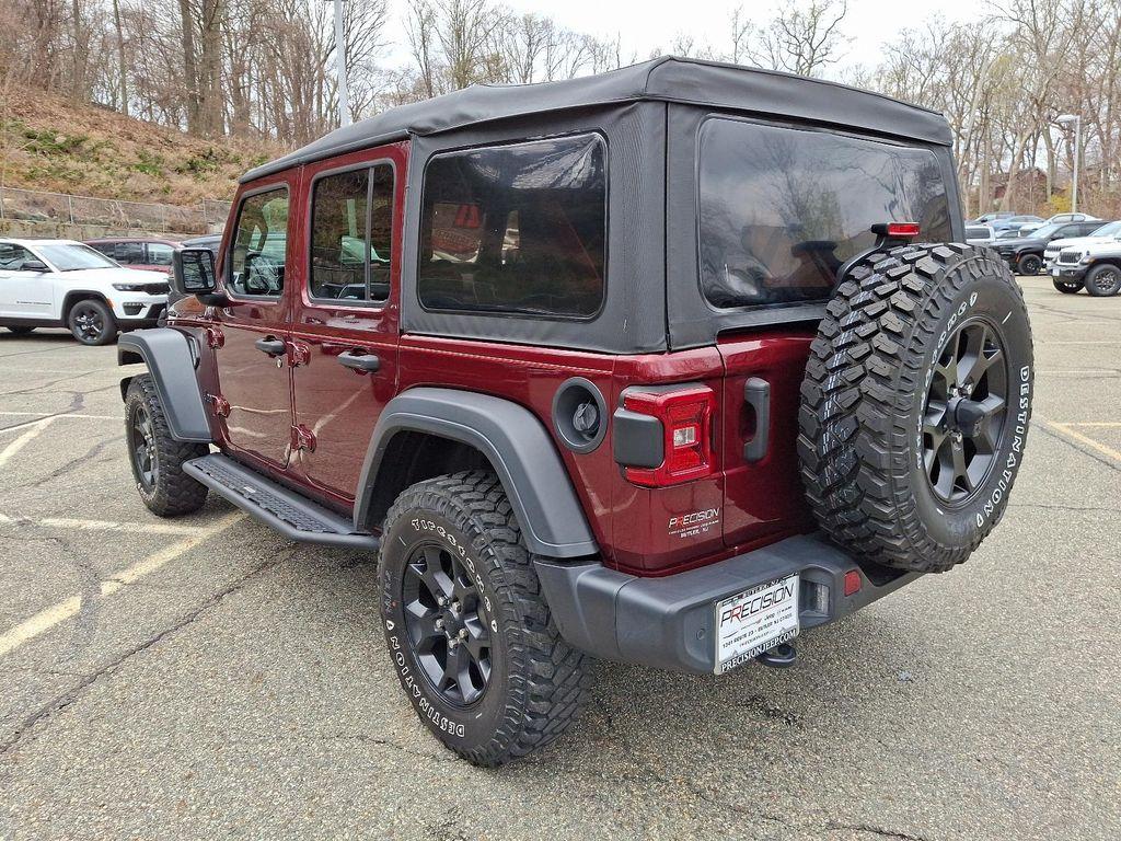 used 2021 Jeep Wrangler car, priced at $32,721