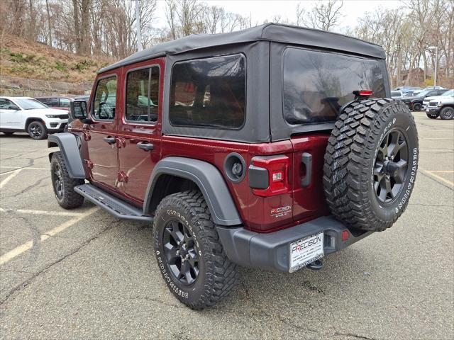 used 2021 Jeep Wrangler car, priced at $33,821