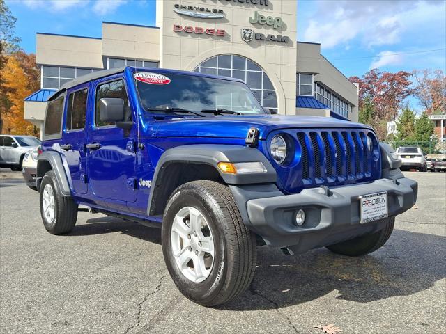 used 2019 Jeep Wrangler Unlimited car, priced at $25,689