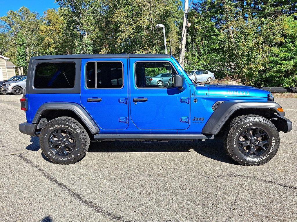 used 2021 Jeep Wrangler car, priced at $35,241